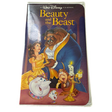 Beauty and The Beast Walt Disney RARE Black Diamond COLLECTORS VHS Tested #1325