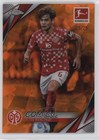 2024 Topps Chrome Bundesliga Sapphire Edition Orange 6/25 Kaishu Sano Rookie RC