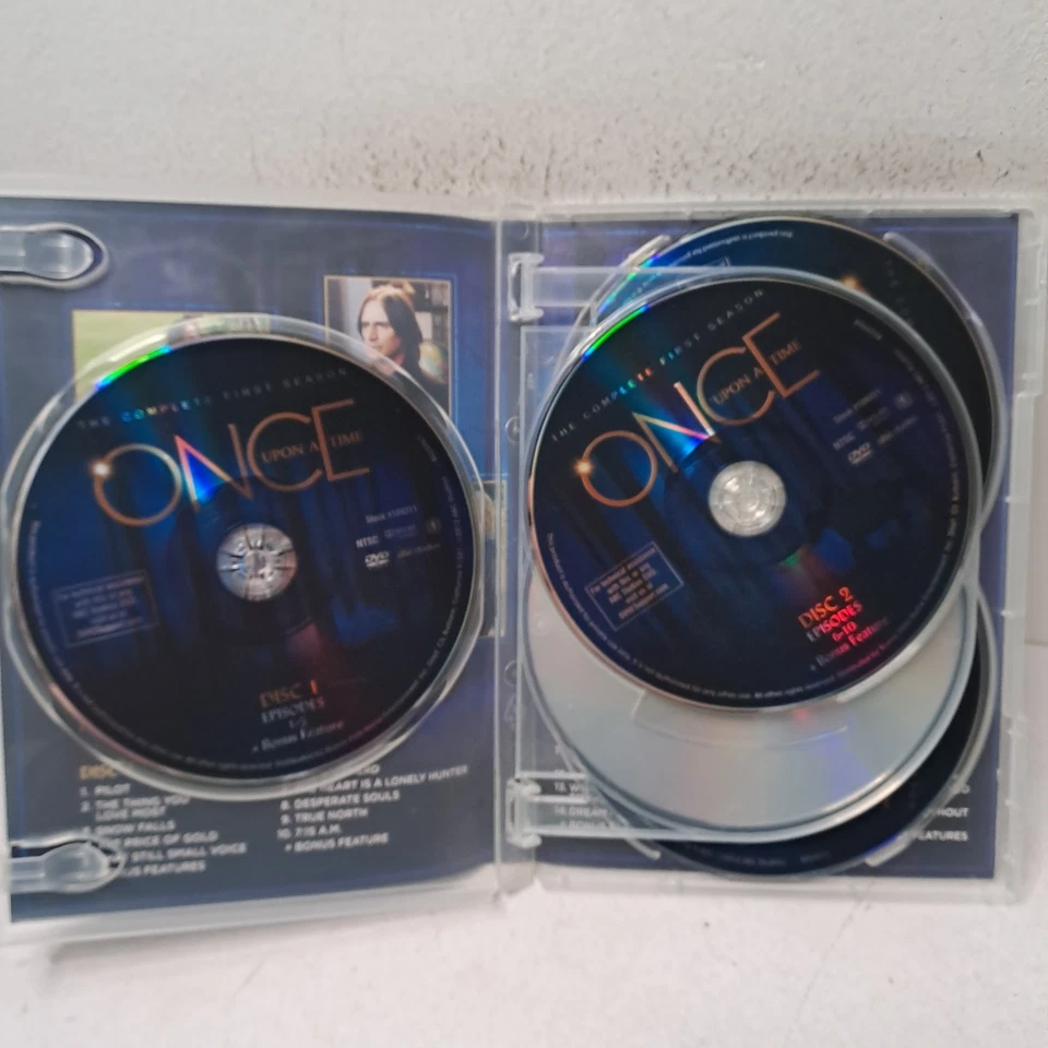 Once Upon A Time Dvd Complete Season 1 Region 1 Vgc (3) - Image 3 of 4