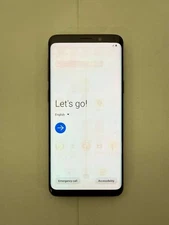 Samsung Galaxy S9 SM-G960U Unlocked 64GB Purple Heavy Screen Burn - Read