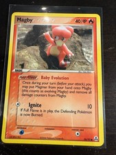 Pokemon Magby 58/92 Legend Maker MP Common
