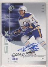 2022-23 SPx 2002-03 Retro Rookies Lunar Waves Jack Quinn #R-100 Auto 1en4
