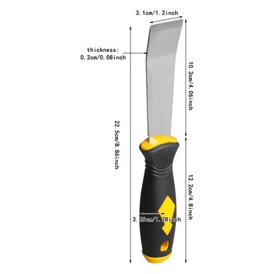Wheel Balancing Block Remover Scraper for Adhesive Stick On Weights Removal Tape