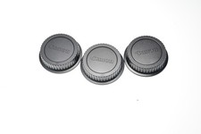 Lot of 3 Genuine Canon Rear Lens Caps for EF  EF-S Lenses G812