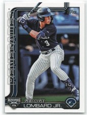 2025 Topps MLB Debut George Lombard Jr. #PD-41 Hudson Valley Renegades