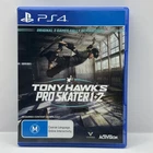 Tony Hawk's Pro Skater 1 + 2 - Playstation 4 - Cleaned, Tested & Working.