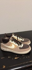 Nike Air Force 1 Low Velvet Brown Beige White Suede Leather DR9503-200