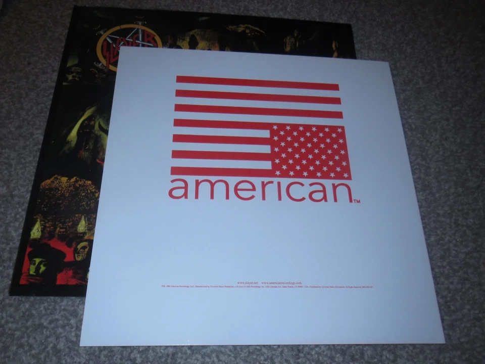 SLAYER -REIGN IN BLOOD- AWESOME RARE LTD EDITION PRESS LP VINYL EXODUS VENOM NEW - Image 4 of 4