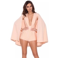 House of CB Cape Playsuit. Small.
