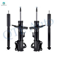 Set 4 Front Suspension Strut-Rear Shock Absorber For 2014-2019 Cadillac CTS AWD