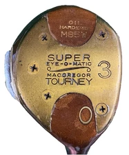 MacGregor Tourney Super Eye-O-Matic Oil Hardened M85W 3 Wood RH Steel 42" HC