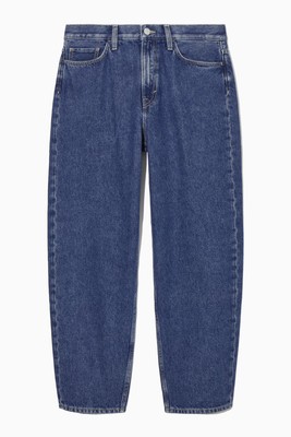 COS Women's Arch Tapered Jeans Dark Blue Pants 25