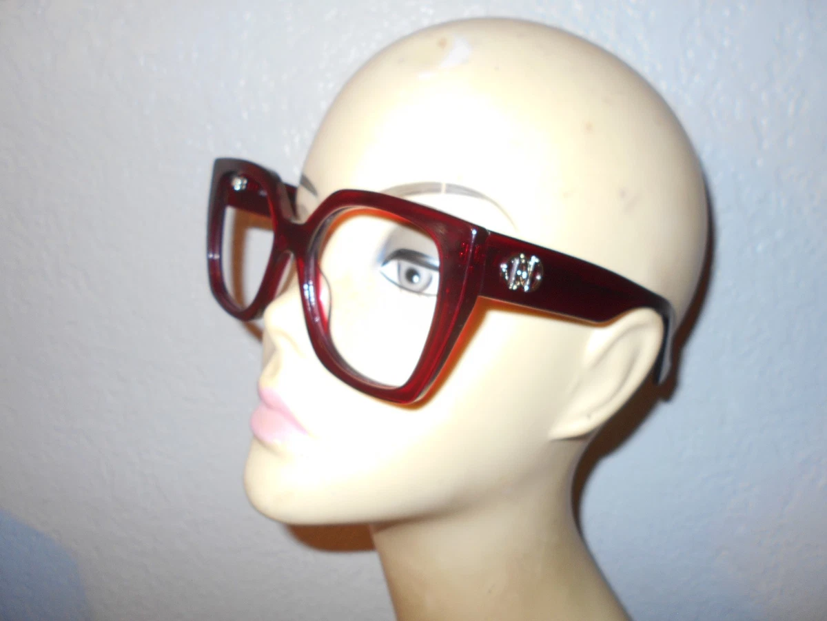 Carolina Lemke red black frames sunglasses Carolina Lemke + Rider main image 2