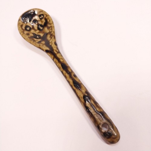 Always Azul Pottery Colorado Replacement Spoon for Coffee Mug - Brown Spoon Only - Picture 2 of 5