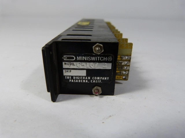 Miniinterruptor Digitran G-167B USADO Foto 4 de 4