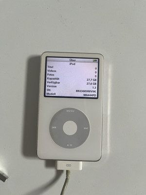 Apple iPod Video 5. Generation 30GB Weiß   Einwandfrei, wenig genutzt, inkl. Ori