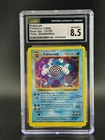 Pokemon Base Set Poliwrath 013/102 (Shadowless) Holo CGC 8.5