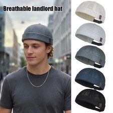 Mens Breathable Quick Dry Mesh Beanie Brimles...