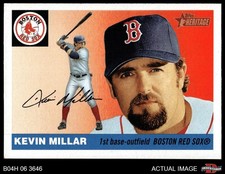 2004 Topps Heritage #462 Kevin Millar Red Sox SHORT-PRINT 8 - NM/MT