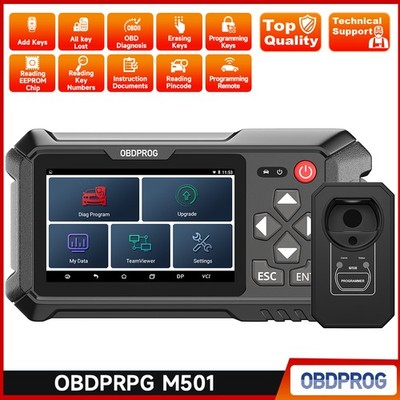 OBDPROG M501 IMMO Programmer Auto EEPROM Immobilizer OBD2 Scanner Diagnosis Tool