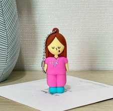 Portachiavi Rompi Fiala 1-10 Ml. Portachiavi apribottiglie - rosa infermiera