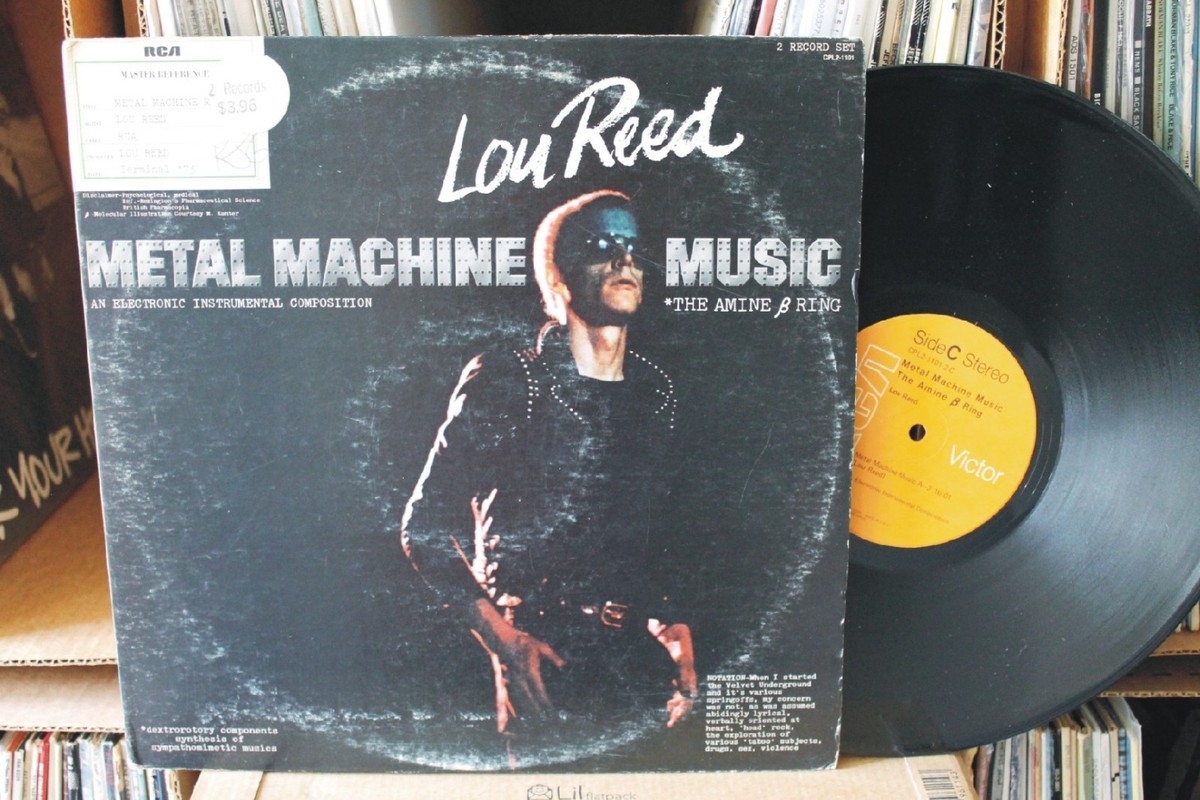 【新品未開封】LOU REED l MachineMusicレコードLP Reed, Lou - Metal Machine Music - Amazon.com Music