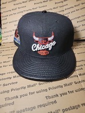 CHICAGO BULLS New Era 59FIFTY 59 Fifty NBA Windy City Hat Cap Size 7 1/4