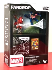 2025 MOOSE TOYS Marvel FANDROP MV02 SPIDER-MAN vs VENOM SDCC New Release In Hand