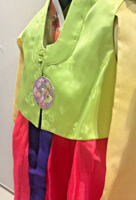 Luxury Korean Hanbok Full Set Custom Made in Cheongdam Seoul Women XS-S