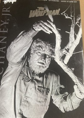 2001 SIDESHOW The WOLFMAN Silver Screen Edition 12'' FIGURE  NEW in BOX!