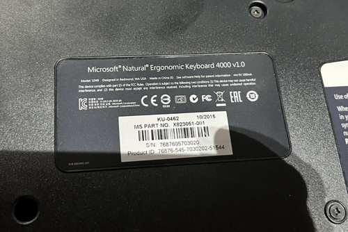 Microsoft Natural Ergonomic Keyboard 4000 v1.0 Tested - Zdjęcie 6 z 6
