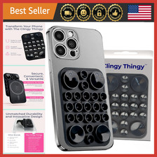 Magnetic Phone Grip Stand - Removable Suction Holder for iPhone 12-17, Hands-Fre