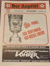 1991/92 DFB Pokal SSV Reutlingen - FC Rot-Weiß-Erfurt