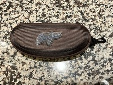 Maui Jim Sunglasses Case Hard Clamshell Zippered Clip Protective Surf Sport