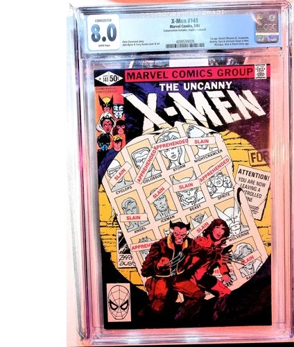 The X-Men #141 8.0 Graded Conserved by CGC