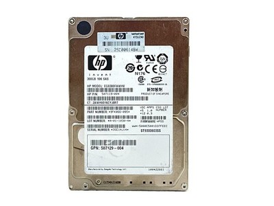 HP EG0300FAWHV 300GB 2.5'' 6Gb/s 10K RPM SAS Server Drive P/N: 507119-004 Tested