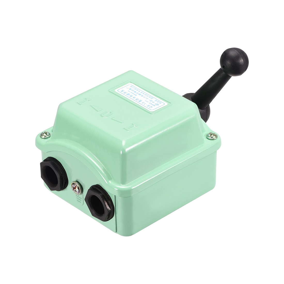 15A Drum Switch QS-15 Forward/Off/Reverse Motor Control Aluminum Shell Reversing
