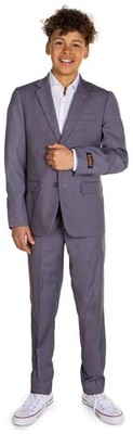 OppoSuits Daily Teen Boys' Suits TEEN BOYS Daily Dark Grey - Opposuits