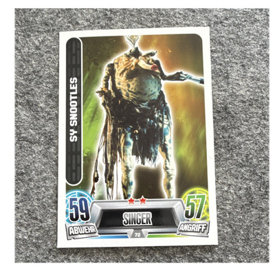 Topps Star Wars Force Attax Singer Sy Snootles 72 Deutsch 57 ATK 59 DEF 2013