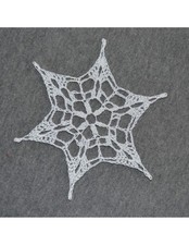 * Stella/ Fiocco di neve * realizzato a mano ad uncinetto