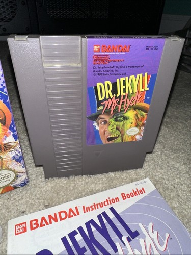DR. JEKYLL e MR. HYDE - Videogioco NES Nintendo - Completo di scatola CIB RARO - Foto 3 di 7