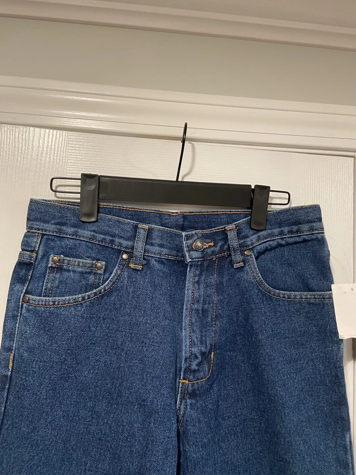 NWT Rugged Bear Girls Size 14 Cotton Denim Straight Leg Classic Jeans - Image 2 of 4