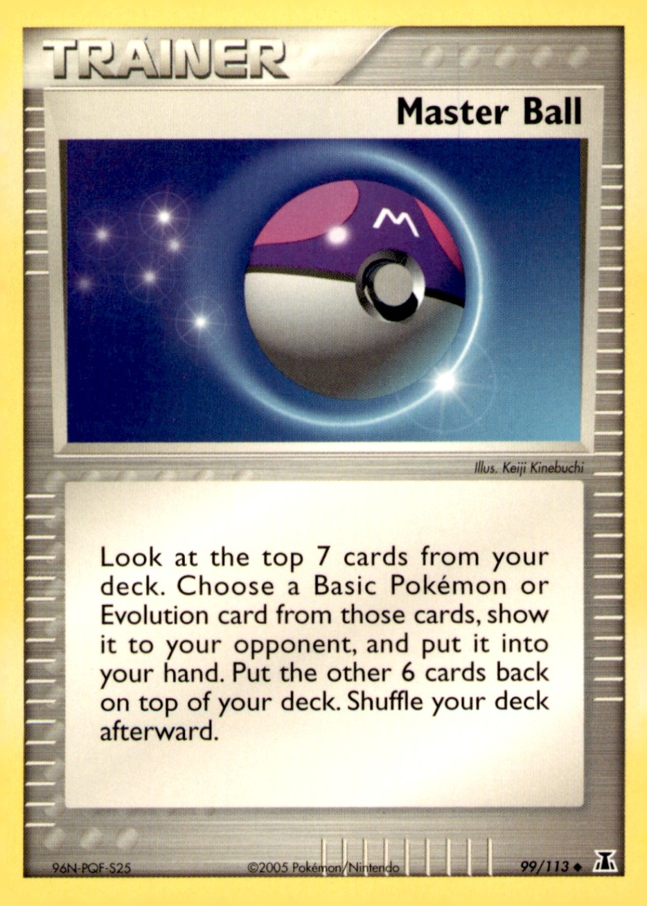 Master Ball Uncommon Delta Species 99/113 NM