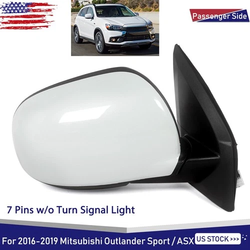 For 2016-19 Mitsubishi Outlander Sport / ASX Mirror Assembly Right Side 7632B772