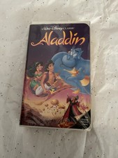 Walt Disney Home Video Classic Aladdin VHS Tape 1992 NTSC G English
