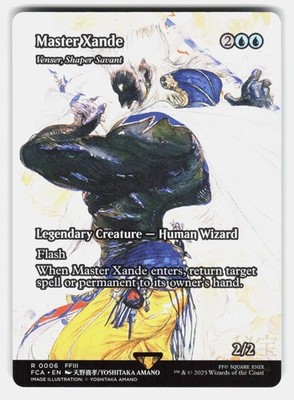 MASTER XANDE - VENSER, SHAPER SAVANT (SHOWCASE) - Magic: The Gathering -AMANO NM