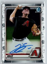 2020 Bowman Chrome #CPA-LK Levi Kelly Prospect Autographs E20