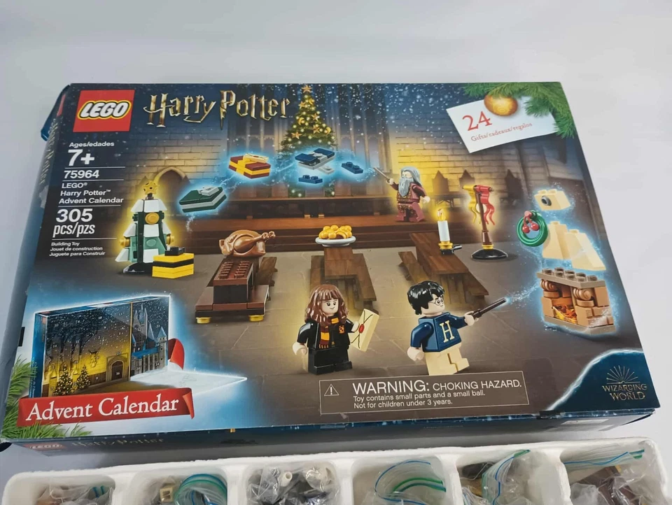 LEGO Harry Potter 2019 Advent Calendar 75964 with Box Christmas - COMPLETE - Image 3 of 4