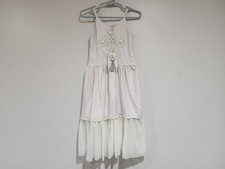 Dollcake Oh So Girly Sweet Prayers Frock Tiered Dress Girls 2 Light Pink Lace