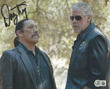 DANNY TREJO SIGNED 'SONS OF ANARCHY' ROMEO 8x10 PHOTO 2 TV SHOW BECKETT BAS COA